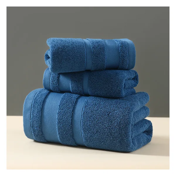 Drap de bain couleur 70×140, coton, broderie logo, 9 coloris, vue 2