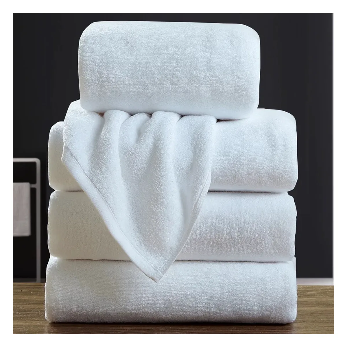 Drap de bain grands formats, 70×140 à 80×200, 400 à 800 g/m²