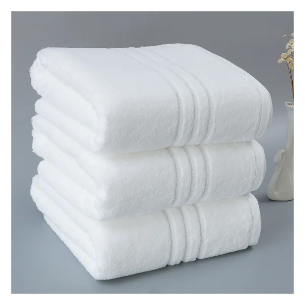 Drap de bain premium 70×140 à 90×180, coton 16s, vue 2