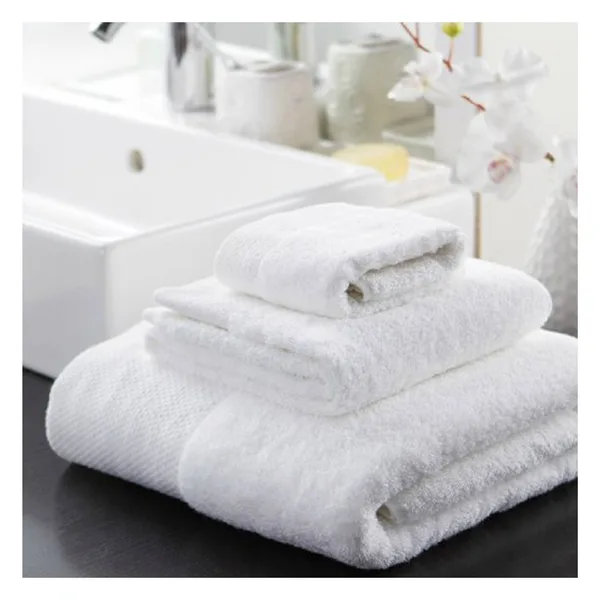 Gamme hôtelière 5 étoiles, blanc, 4 formats coordonnés