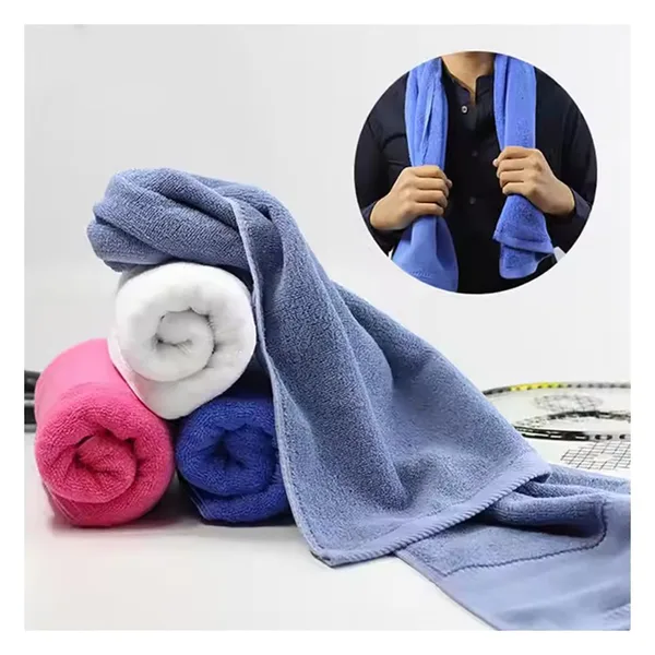 Serviette golf et yoga microfibre, 35×75 à 30×100, vue 2