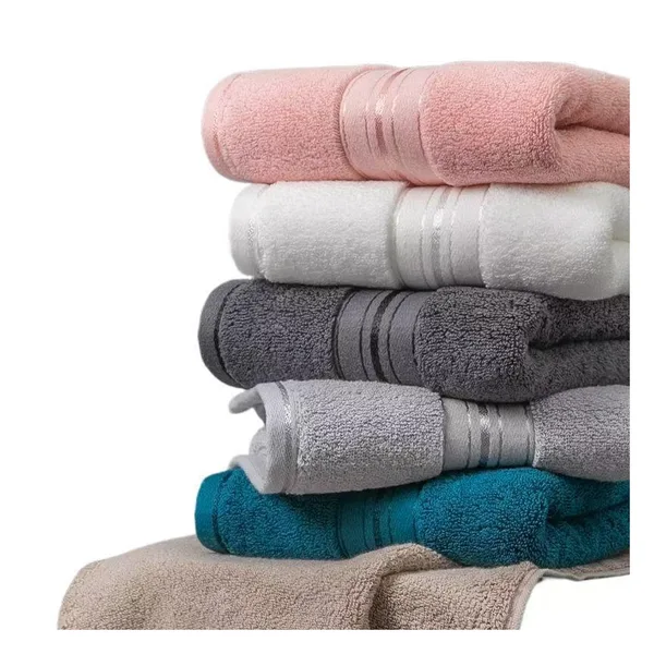 Serviette éponge 34×74, coton 300-450 g/m², 7 coloris, vue 4