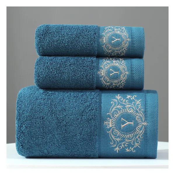 Serviette de toilette 35×75, coton 300-500 g/m², brodable, vue 3