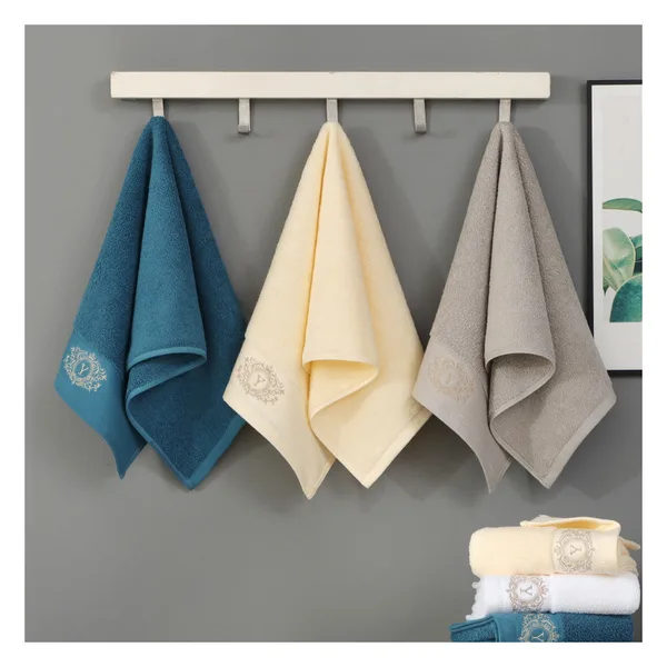 Serviette de toilette 35×75, coton 300-500 g/m², brodable, vue 4